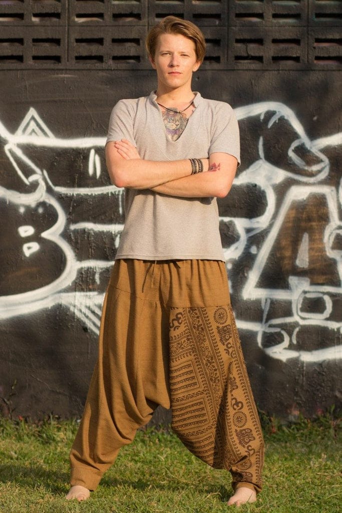 Men harem pants/Alibaba trouser/men trouser/ Aladdin pants - Image 4
