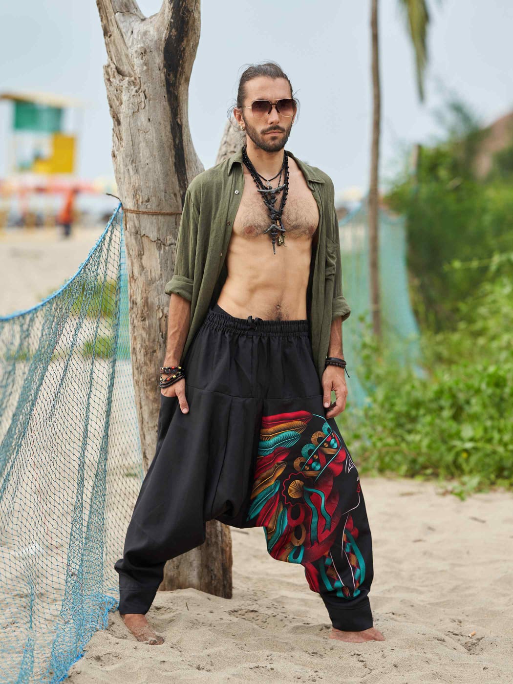 Men harem pants/Alibaba trouser/men trouser/ Aladdin pants - Image 6