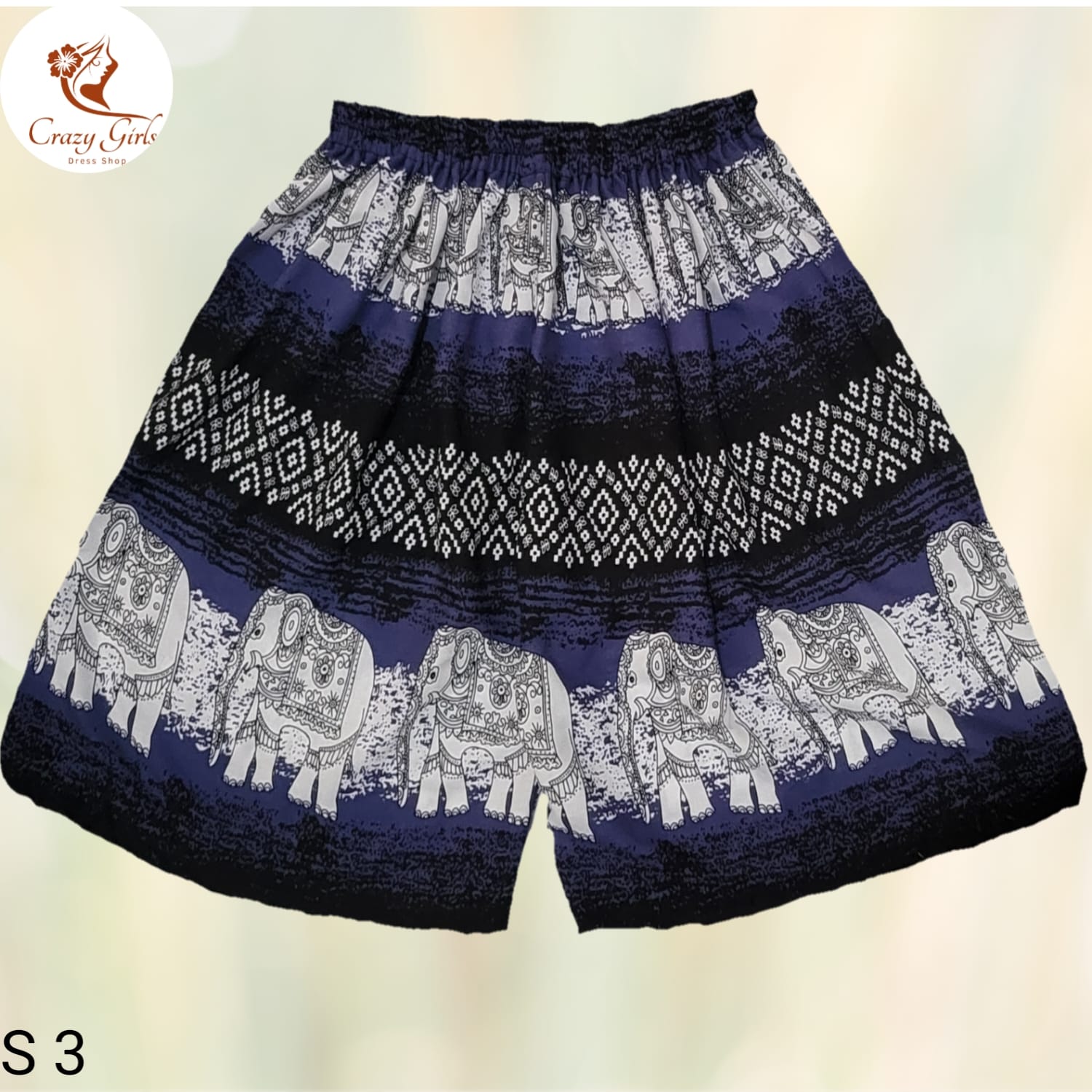 Ladies  shorts .women' s elephant shorts - Image 4