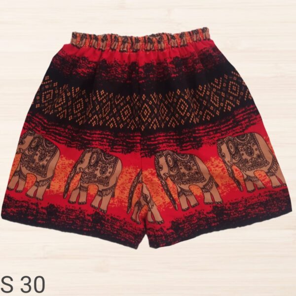 Ladies  shorts .women' s elephant shorts - Image 3